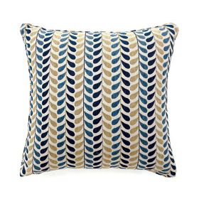 Dropp Contemporary Pillow, Set of 2 (Material: Polyester, Color: Multi Color)