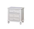 Wooden Night stand With 2 Drawers, White