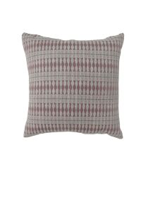 Contemporary Style Simple Traditionally Designed Set of 2 Throw Pillows, Red (Material: Polyester, Color: Red)