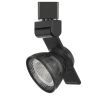 12W Integrated LED Metal Track Fixture with Mesh Head, Dark Black